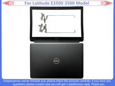 For Dell Latitude 3500 E3500 LCD Back Cover 00C7J2 / Front Bezel 0KPH5P / Hinges