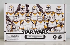 Star Wars Vintage Collection Phase II Clone Trooper 212th 4pc Figures F6985, NEW