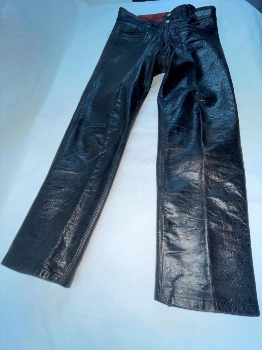 VTG 40 50 MEN 32 BECK NORTHEASTER FLYING TOGS HORSEHIDE LEATHER