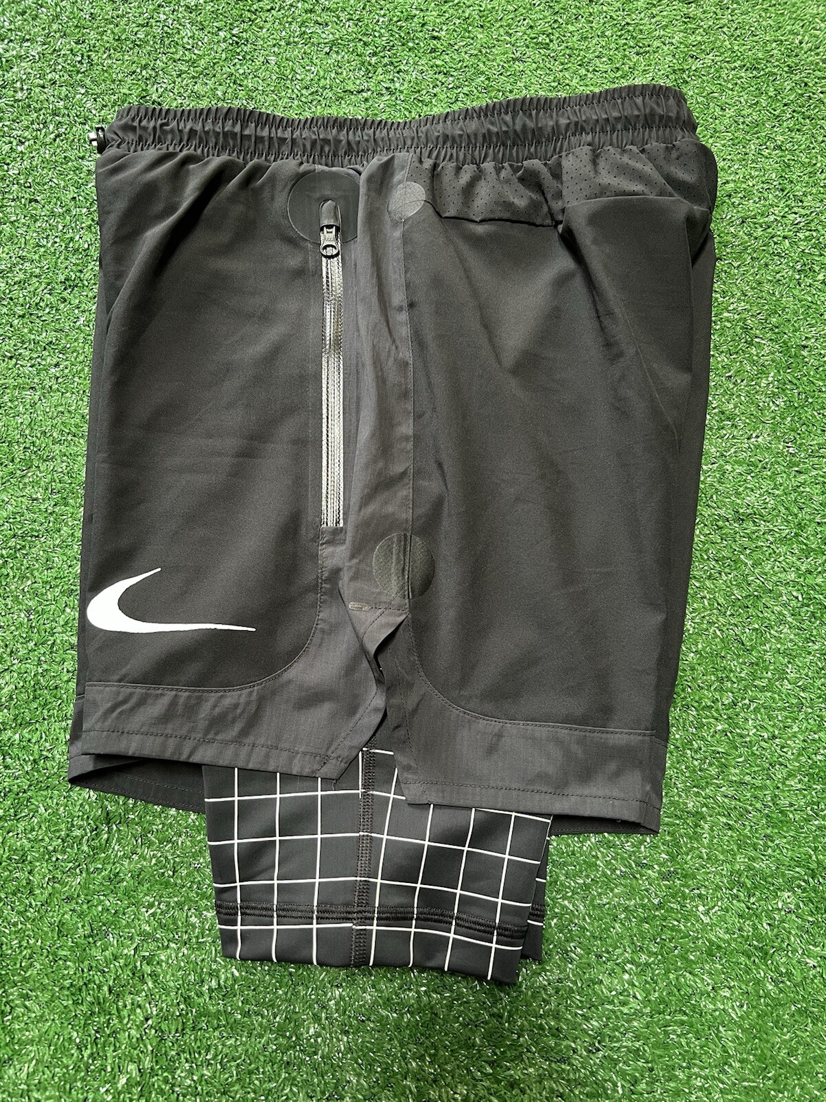 OFF WHITE X NIKE Nike x pantaloncini bianchi sporchi ""Nero