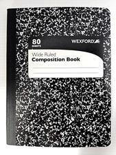 Composition Notebooks 9.75" x 7.5" Assorted Colors