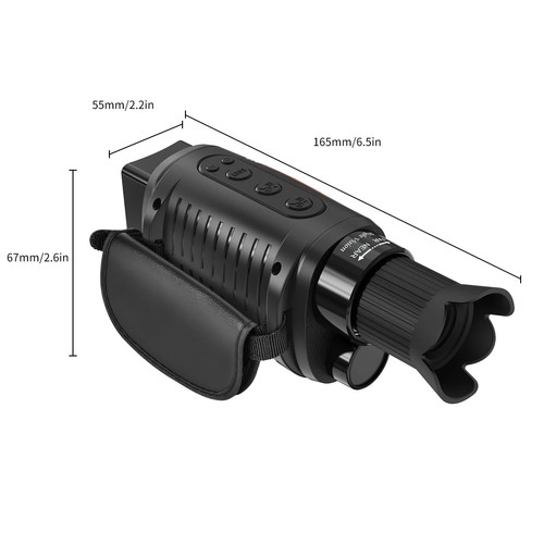 Night Vision Monocular Day Night Rechargeable Focusable 7 IR 5X ZOOM Infrared - Picture 11 of 11