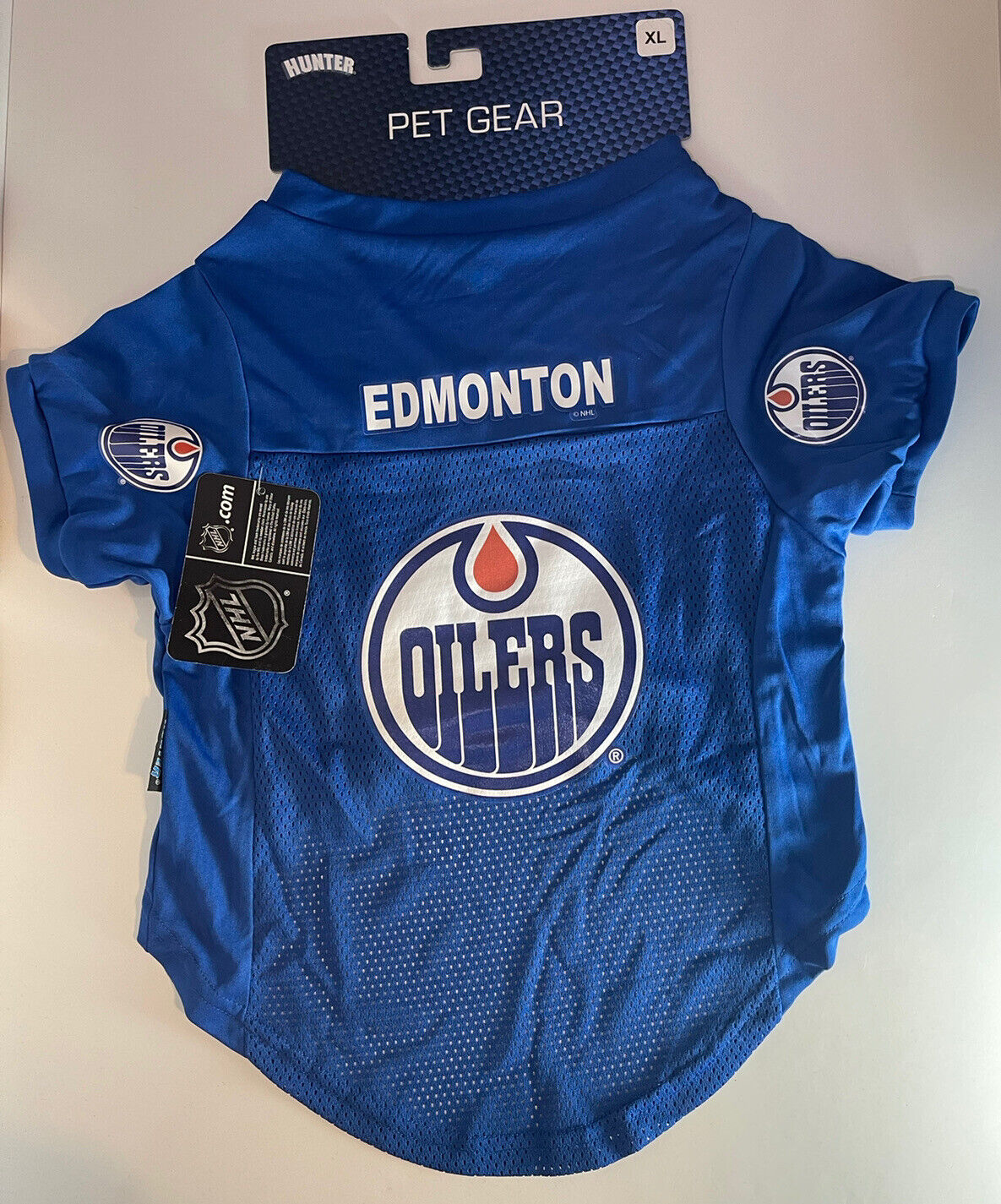 Edmonton Oilers Pet Merchandise  Dog jerseys, cat toys, and more! – ICE  District Authentics