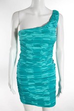 ROMEO & JULIET COUTURE Bodycon Dress Lined Turquoise Medium NWT 