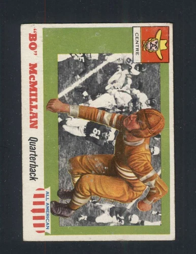 1955 Topps All American #47 Bo McMillan EX/EX+ RC Rookie 99488 
