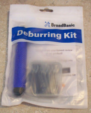 BroadBasic Deburring Tool with 20 High-Speed-Steel Blades and Storage Inside