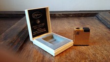 VINTAGE ELFTONE PIEZO ELECTRIC LIGHTER - GOLD TONE- GOOD WORKING ORDER