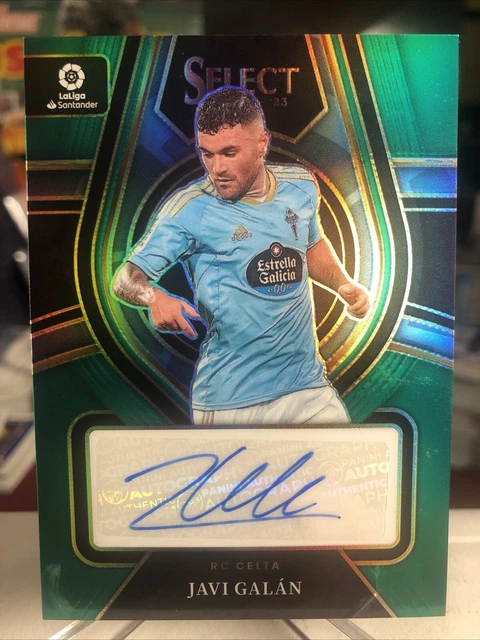 2022-23 Panini Select La Liga Javi Galan AUTO Green Prizm SSP /5 ⭐️ MINT