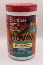 Queratina BRASILEIRA novex mascara capilar 14.1 oz