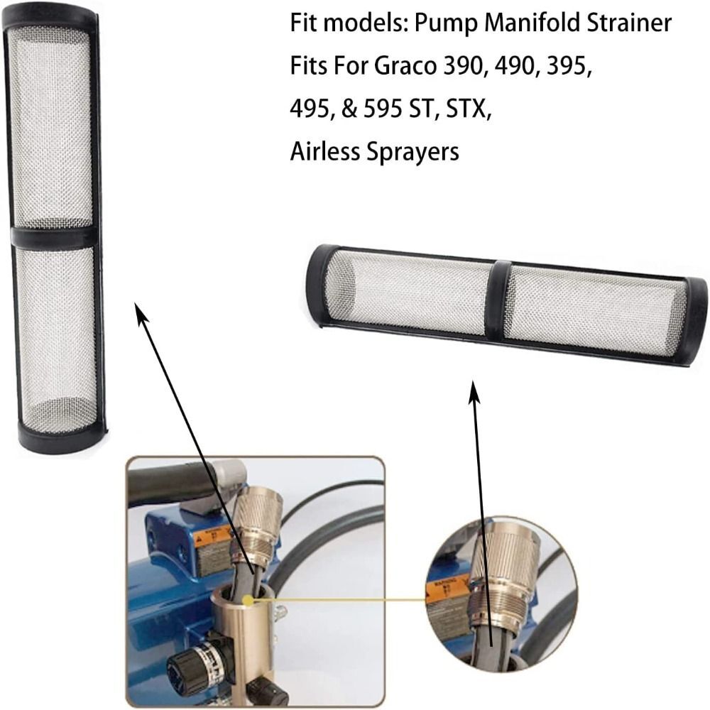 Plastic Airless Spray Corrosion Resistance Filter Paint Airless Paint