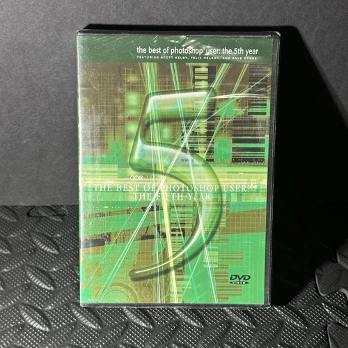 The Best of Photoshop User DVD the 5th Year Rare Brand New Sealed