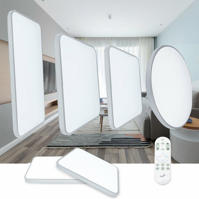 LED Decken Fluter Wohn Zimmer Papier Stehlampe RGB Fernbedienung Living-XXL