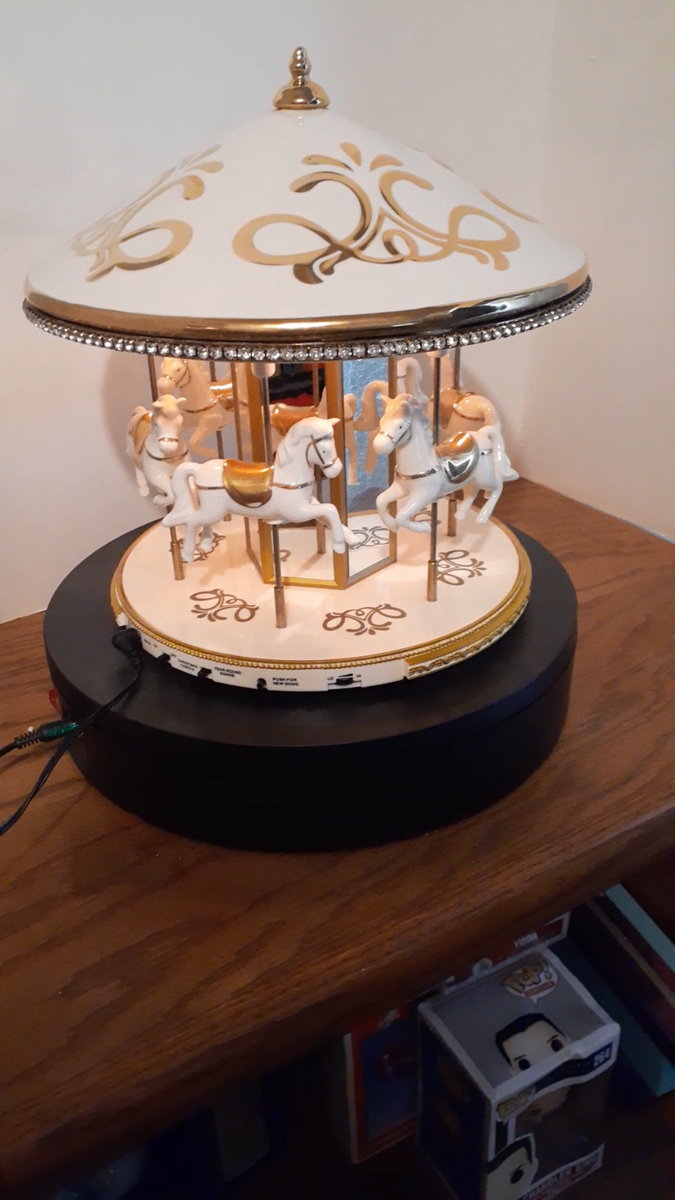 Mr. Christmas Porcelain Carousel Gold Label Collection 2005 | eBay