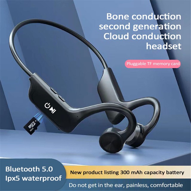 Bone Conduction Bluetooth Earphones Wireless Headset Sport Headphones Waterproof Bone Conduction Bluetooth Earphones Wireless Headset Sport Headphones Waterproof