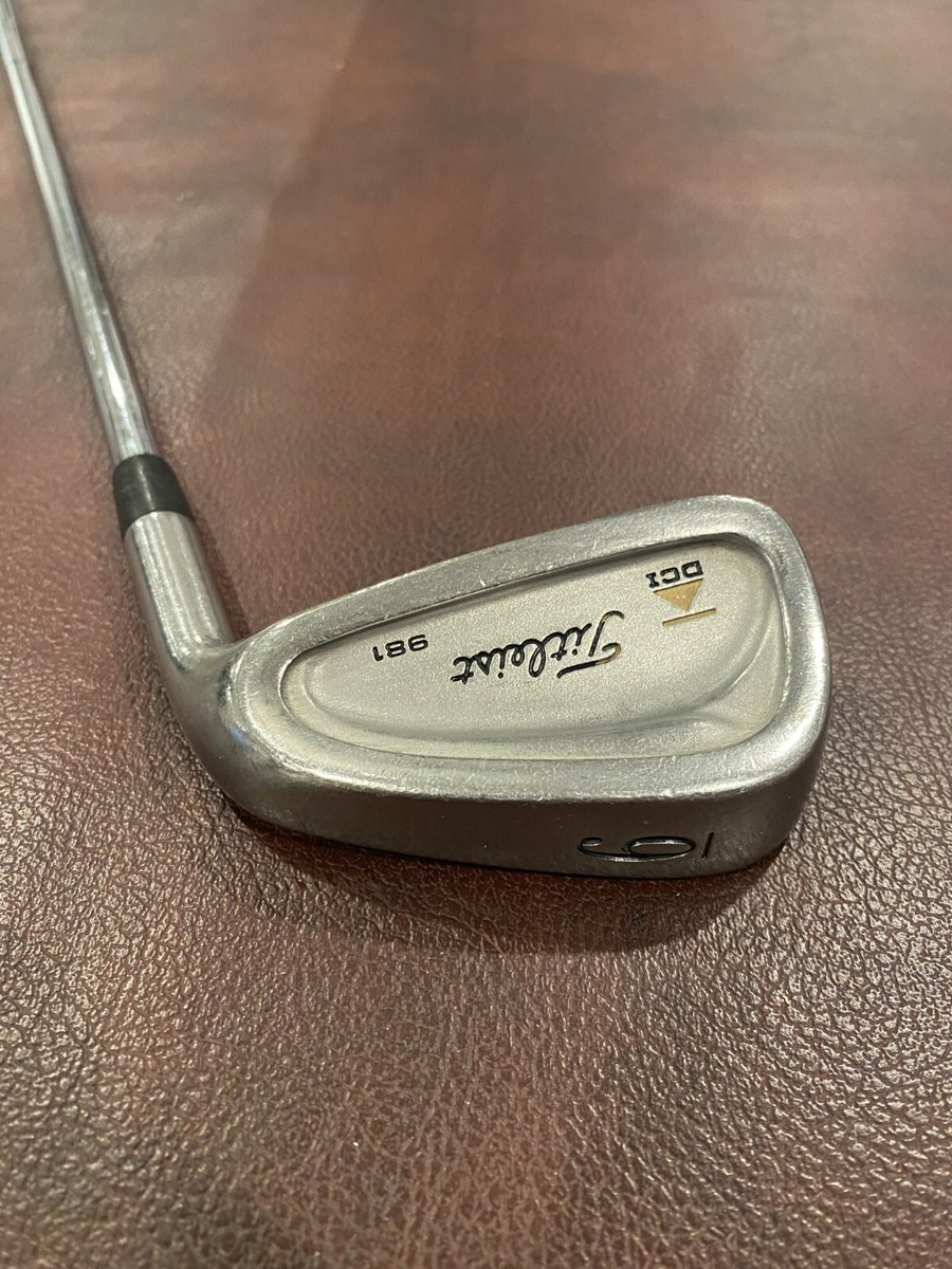 Titleist Golf DCI 981 Forged 6 Iron - Steel Shaft - S Flex - RH | eBay