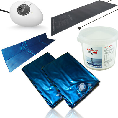  MONO DUAL GELBETT SET Softside  Matratzen  Gelkern Gel Granulat Heizung TBD 