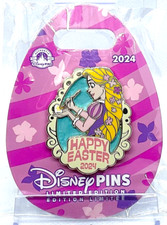 Pin Disney 2024 Tangled Rapunzel Feliz Pascua LE 1700