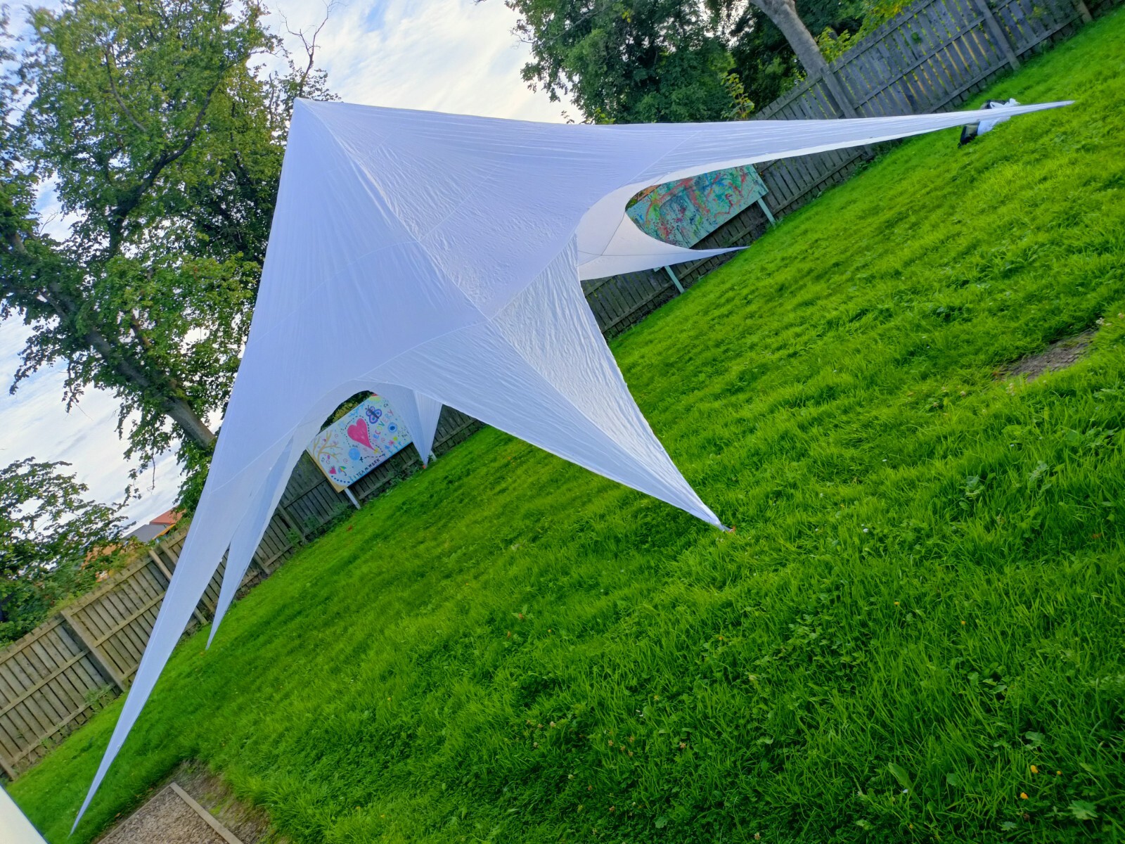 5m high marquee tent heavy duty used, Star Tent, Events Tent, garden