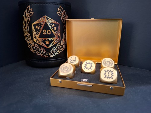 Serious Swag METAL dice set | Fantasy Football | Tatstabletop | LTD edition - Picture 55 of 56
