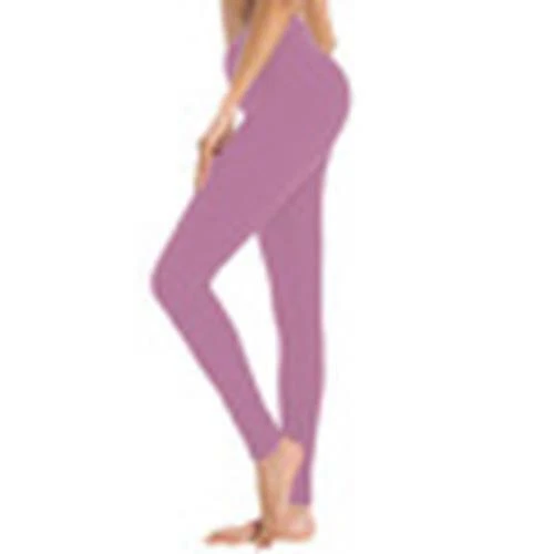 Buttery Soft High Yoga Waist Leggings OS Solid Color Women's Sizes 2-12 - Picture 15 of 18