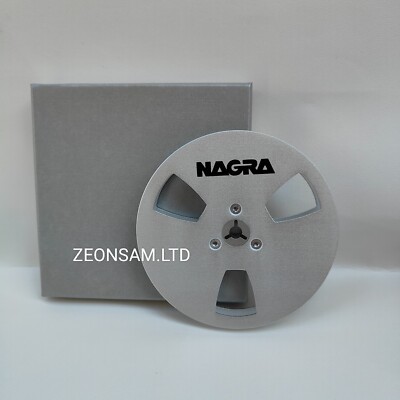 One PCS 5'' Nagra Tape Reel gold Aluminum Reel to Reel Empty Take up Reel