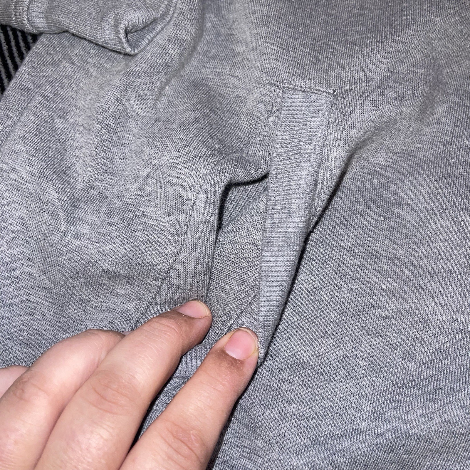 Hasting & Smith Grey Snap Button Sweatshirt - image 6