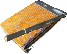 15'' Trimair Wood Guillotine Paper Cutter Paper Trimmer, 30 Sheet 15107
