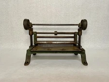 W. H. Horn & Bro Antique Cast Iron Metal Leather Splitter Cutter Skiver Tool 10”