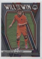 2021-22 Panini Mosaic FIFA Road to World Cup Will Win Matthijs de Ligt #18 r7o