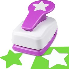2" Star Hole Punch - Scrapbooking, Paper, Card Making, Crafts - Stars Shaped