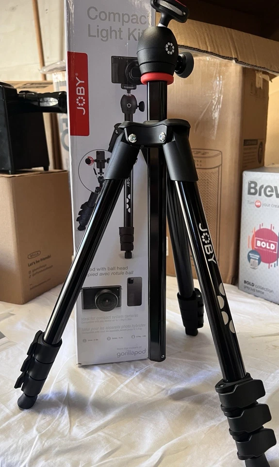 JOBY Compact Light Kit, Smartphone Camera Tripod with Ball Head BNIB - Image 3 of 4
