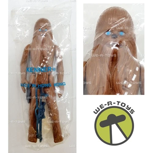 New ListingVintage Kenner 1977 Star Wars Chewbacca Action Figure Hong Kong ESB-C Baggie