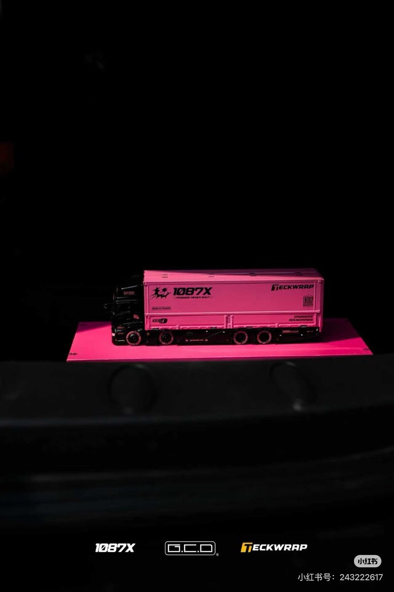 1/64 GCD GT Show Limited HINO 700 Transport Truck 1087X TECKWRAP