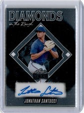 2025 Leaf Metal Diamonds in the Rough Jonathan Santucci Auto 23/49 (B84) Mets