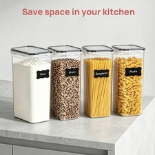 4 PCS Large Food Storage Containers 2.8L/95oz