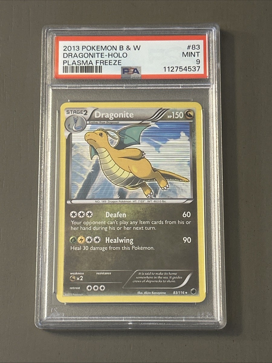 Pokemon TCG: Dragonite 83/116 Plasma Freeze Holo PSA 9 | eBay