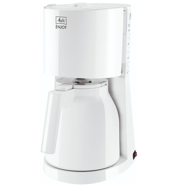 Melitta Filterkaffeemaschine Enjoy Therm 1017-05 Weiß Thermokanne Aroma Selector-image