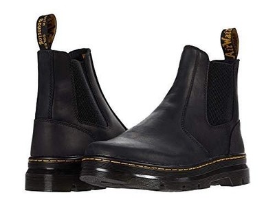 DR. MARTENS UNISEX EMBURY CHELSEA FLAT CASUAL BOOT 8 Women / 7 Men