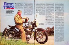 Motorrad Classic 04/1993 Triumph BDG 250 in einer seltenen Vorstellung auf 6 Sei