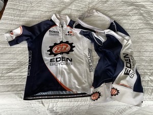 Capo Brand mens cycling Team kit medium