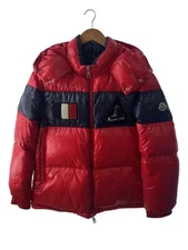 MONCLER Down Jacket/ Size 4/ Nylon/ Red/ E20914190785/ Double Zip
