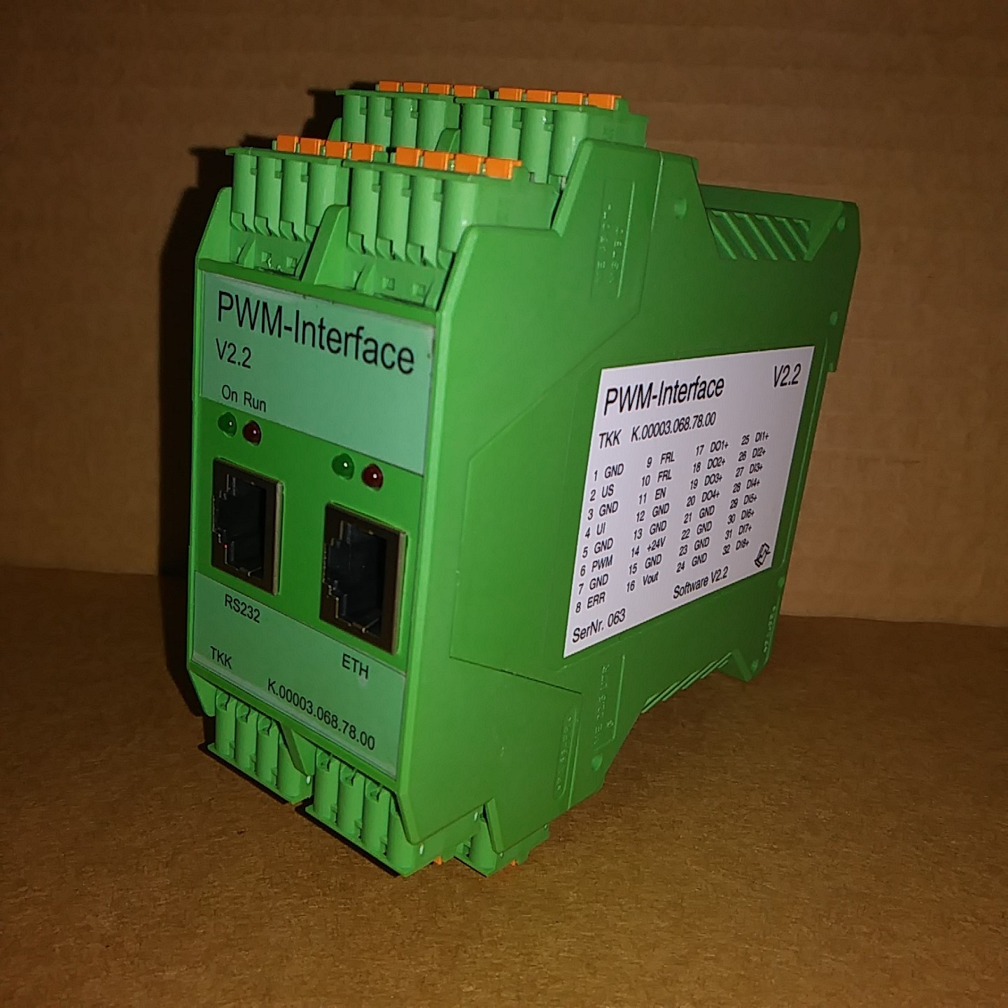 THYSSEN KRUPP K.00003.068.78.00 PWM Interface-New In Box img