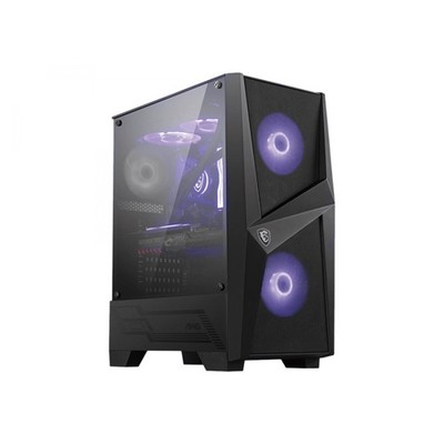 MSI MAG Forge 100M Tower ATX Seitenteil mit Fenster gehärtetes Glas keine
