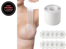 Cinta transparente para levantamiento de senos y 10 p talos de encaje. limited