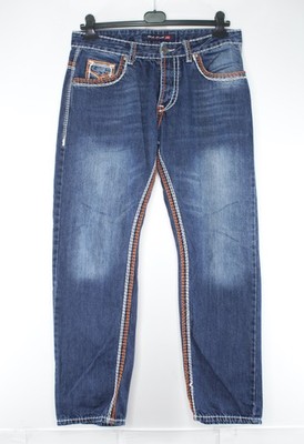 Rock Creek Herren Jeans Gr. W34 L32 Hose Denim Blau Baumwolle #DE-25