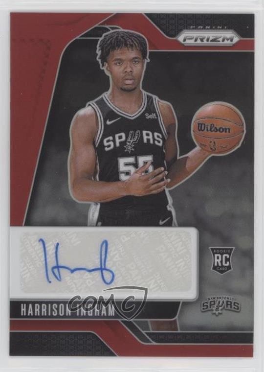 2024-25 Panini Prizm Rookie Signatures Red /99 Harrison Ingram Auto RC 16zo