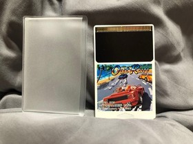 Out Run W/Case Manual PC Engine Hu Card Retro Used Game Good NTSC-J Japan