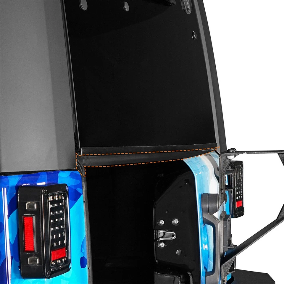 Sello de goma inferior de vidrio para puerta levadiza trasera para Jeep Wrangler JK 07-10 techo rígido Foto 3 de 4