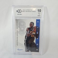 DRAYMOND GREEN ROOKIE 2012 PANINI #237 RC WARRIORS BCCG 10 Mint