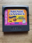 Arcade Classics (Sega Game Gear, 1996) Authentic Cartridge Only Tested